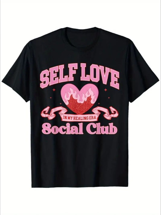 Love Valentine'S Day T-Shirt,   Couple T-Shirt, Couple Christmas, Fashion Casual T-Shirt, Short-Sleeved T-Shirt